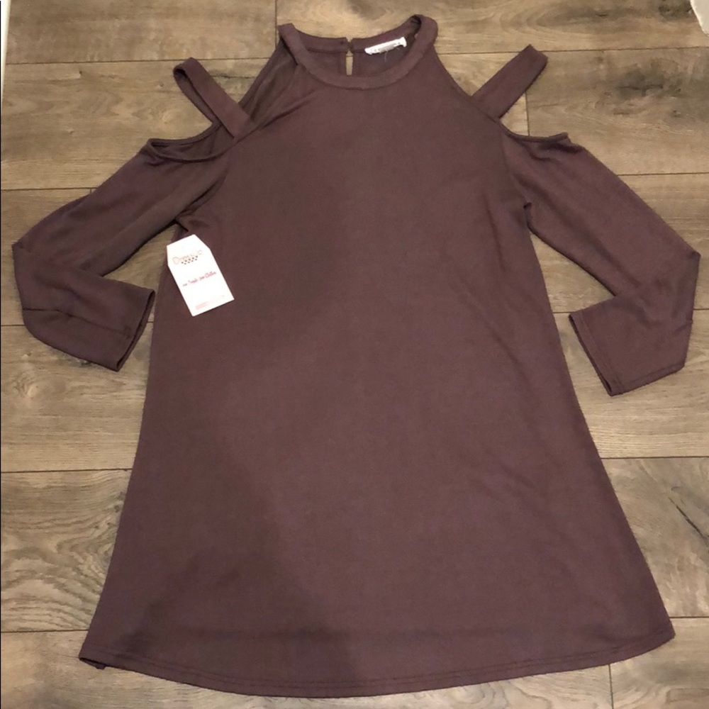 NWT Cold Shoulder Dress